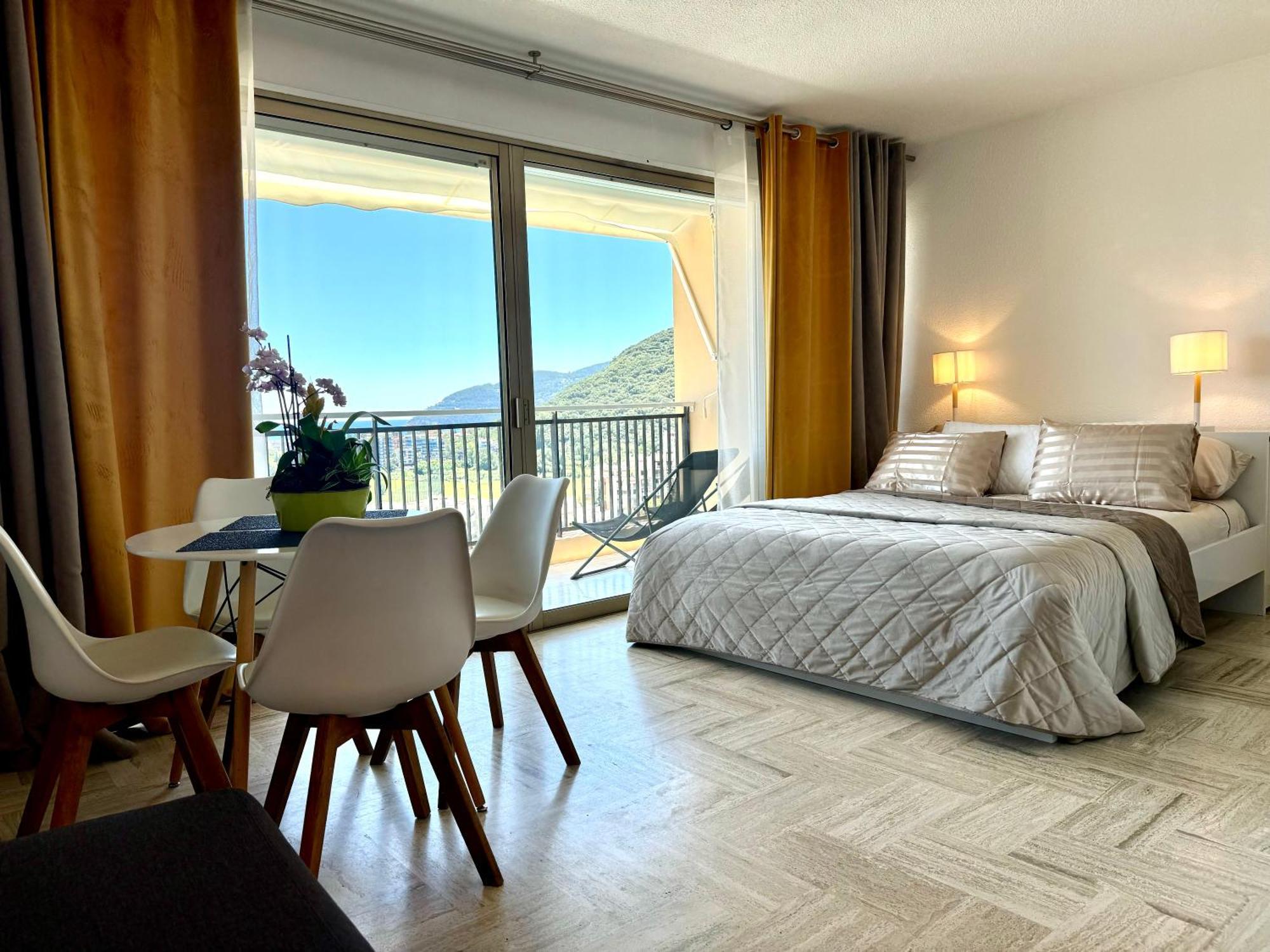 My Resid Appart Cannes Marina Vue Mer Мандельє-ла-Напуль Екстер'єр фото